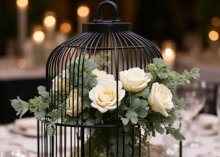 Centrotavola scultoreo per matrimonio